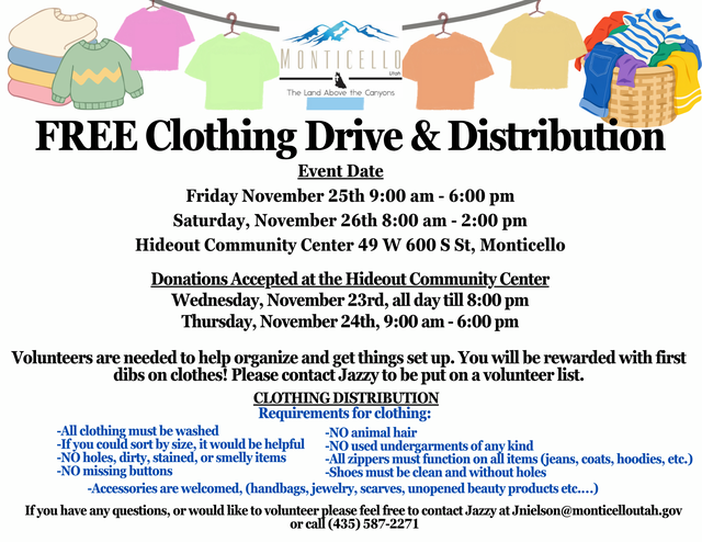 CLOTHING DRIVE info 26_640